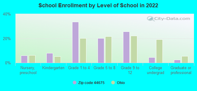 School Enrollment by Level of School in 2022