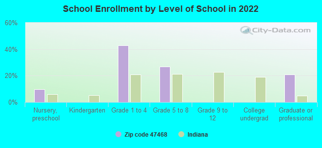 School Enrollment by Level of School in 2022