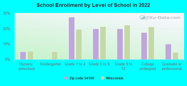 School Enrollment by Level of School in 2022