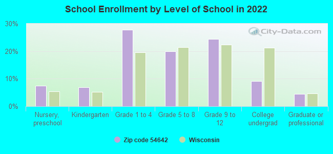 School Enrollment by Level of School in 2022