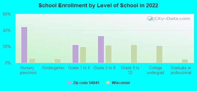 School Enrollment by Level of School in 2022