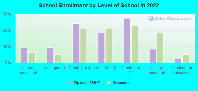 School Enrollment by Level of School in 2022