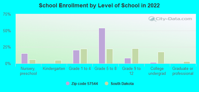 School Enrollment by Level of School in 2022