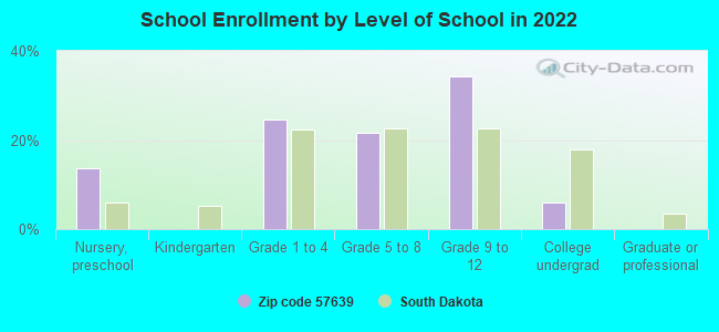 School Enrollment by Level of School in 2022