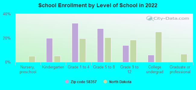 School Enrollment by Level of School in 2022