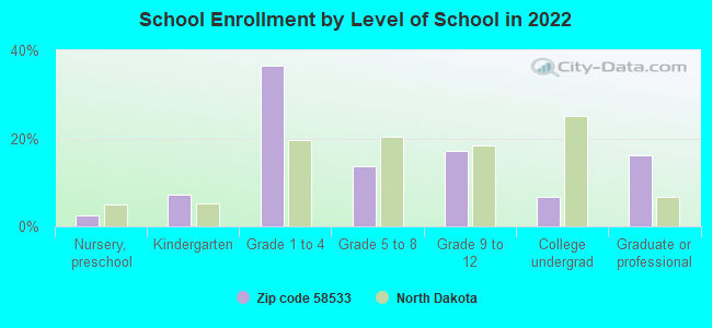 School Enrollment by Level of School in 2022