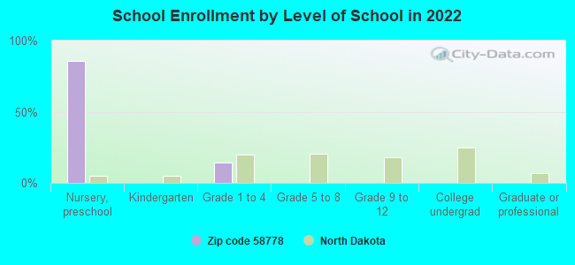 School Enrollment by Level of School in 2022