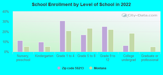 School Enrollment by Level of School in 2022