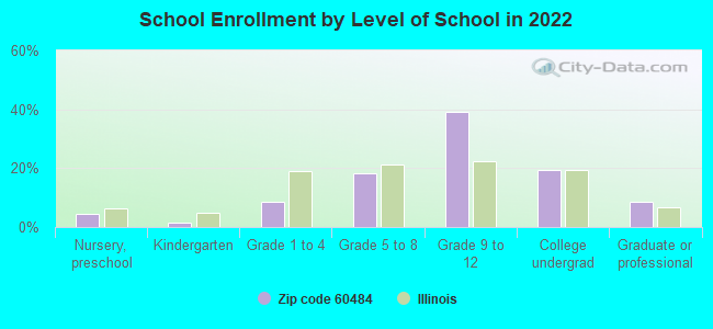 School Enrollment by Level of School in 2022