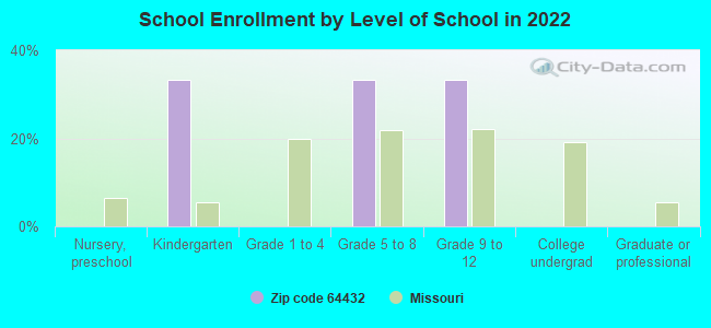 School Enrollment by Level of School in 2022