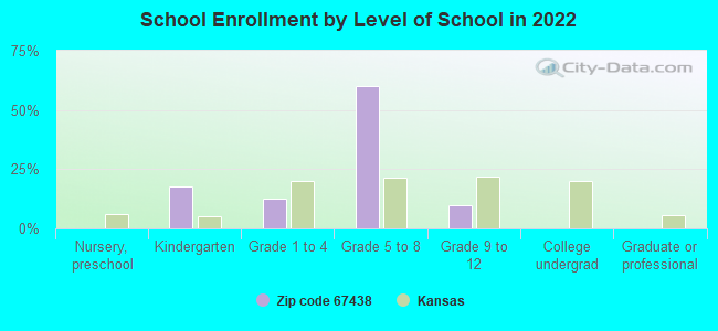 School Enrollment by Level of School in 2022