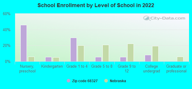 School Enrollment by Level of School in 2022