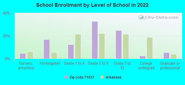 School Enrollment by Level of School in 2022