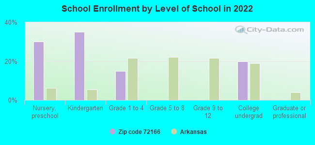 School Enrollment by Level of School in 2022