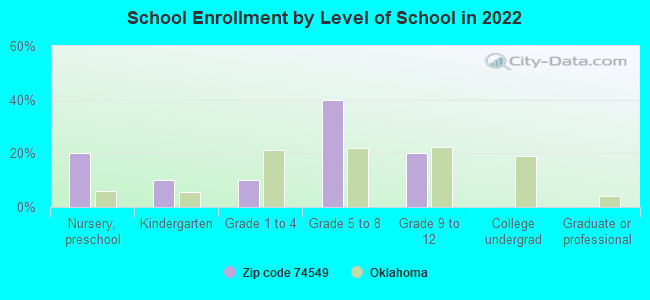 School Enrollment by Level of School in 2022