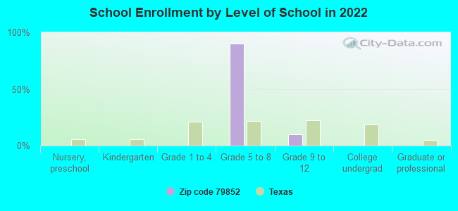 School Enrollment by Level of School in 2022