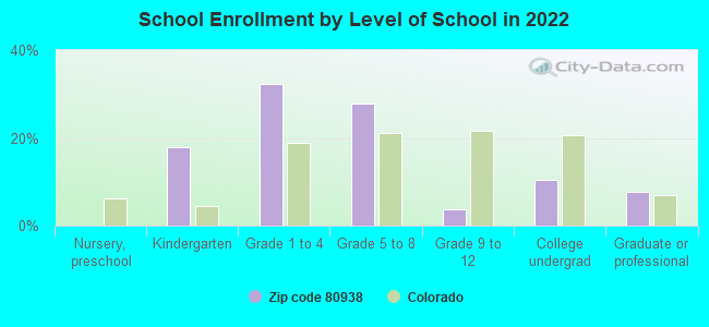 School Enrollment by Level of School in 2022