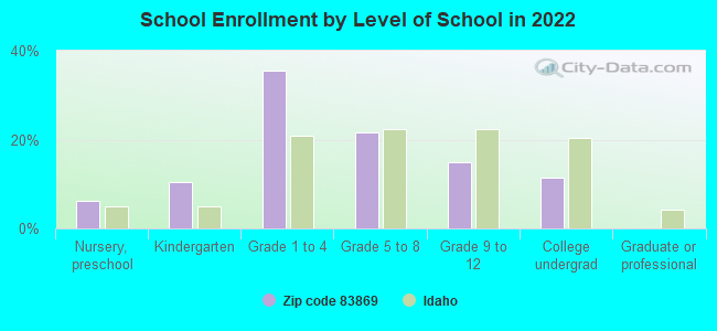 School Enrollment by Level of School in 2022