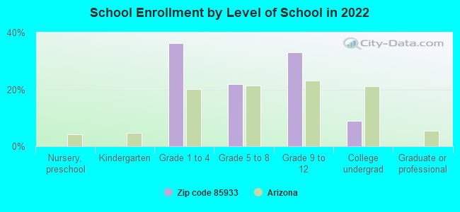 School Enrollment by Level of School in 2022