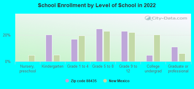 School Enrollment by Level of School in 2022