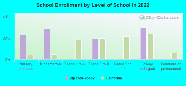 School Enrollment by Level of School in 2022