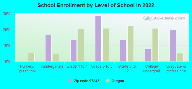 School Enrollment by Level of School in 2022