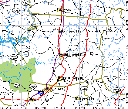 Hart County, KY map