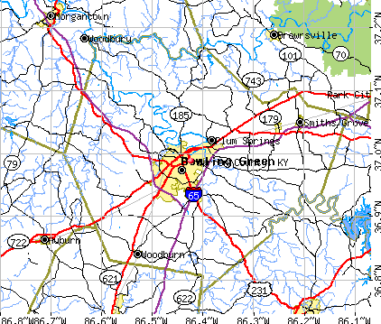 Warren County, KY map