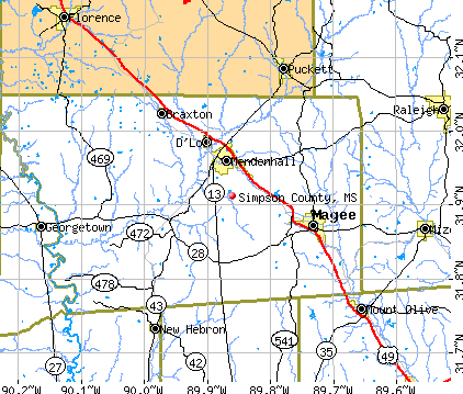 Simpson County, Mississippi detailed profile - houses, real estate