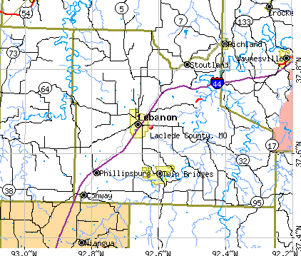 Laclede County, MO map