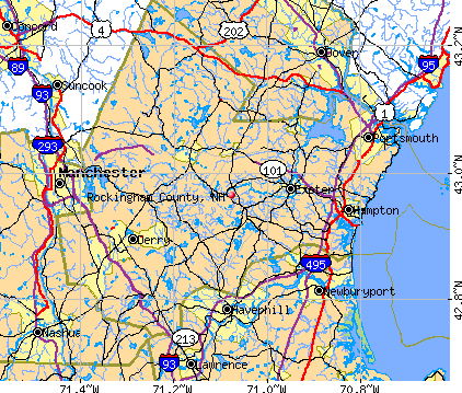 Rockingham County, NH map