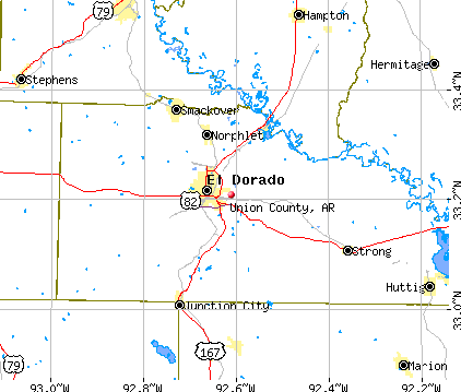 Union County, AR map