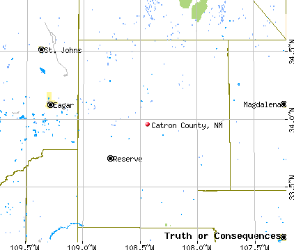 Catron County, NM map