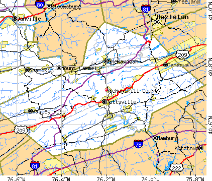 schuylkill county tax maps