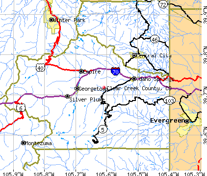 Clear Creek County Colorado detailed profile houses real estate