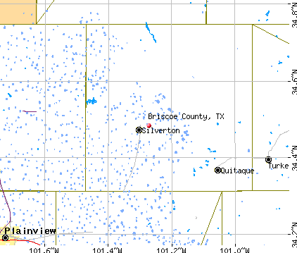 Briscoe County, TX map