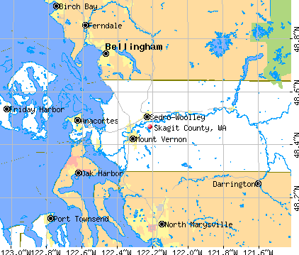 Skagit County, WA map
