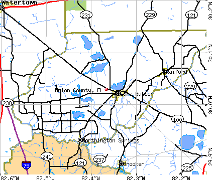 Union County, FL map