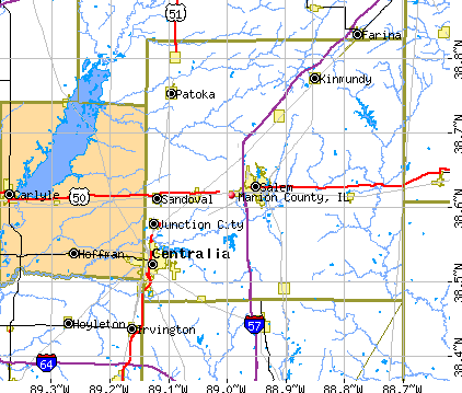 Marion County, IL map