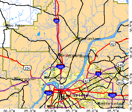 Clark County, IN map