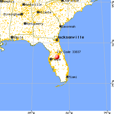 Davenport, FL (33837) map from a distance