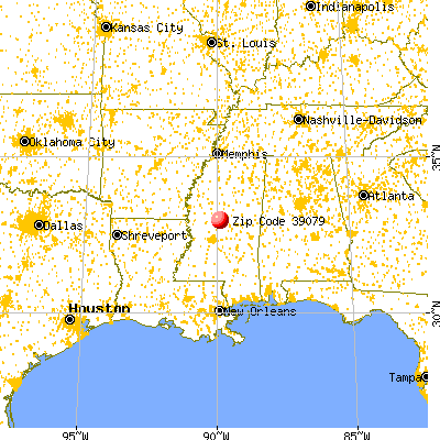 Goodman, MS (39079) map from a distance