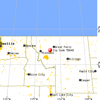 Craig, MT (59648) map from a distance