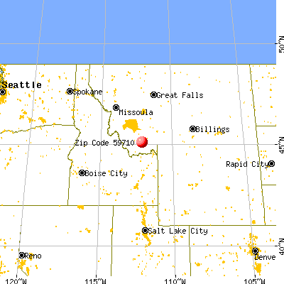 Alder, MT (59710) map from a distance