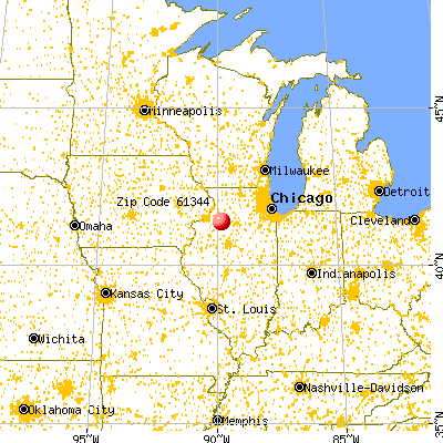 Annawan, IL (61344) map from a distance