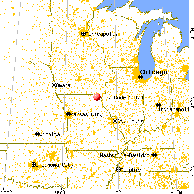 Wyaconda, MO (63474) map from a distance