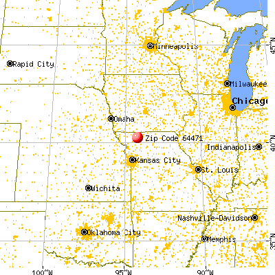 New Hampton, MO (64471) map from a distance