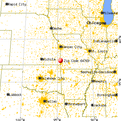 Mindenmines, MO (64769) map from a distance