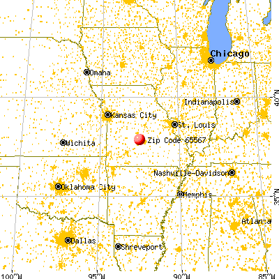 Stoutland, MO (65567) map from a distance