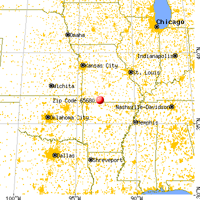 Kissee Mills, MO (65680) map from a distance